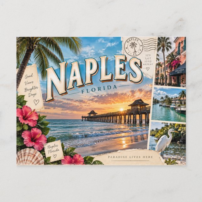 Naples Florida Postcard (Front)