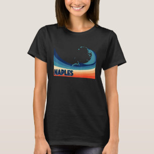 Naples Florida Retro Surf Sailing & Fishing Vacat T-Shirt
