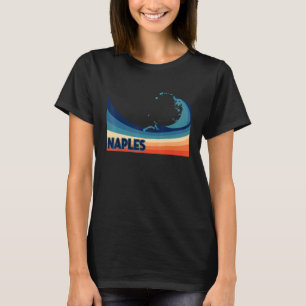 Naples Florida Retro Surf Sailing & Fishing Vacat T-Shirt