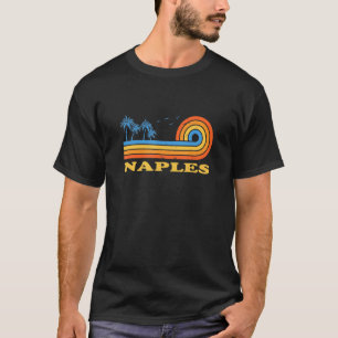 Naples Florida Summer Fl Tropical Neapolitan Flora T-Shirt