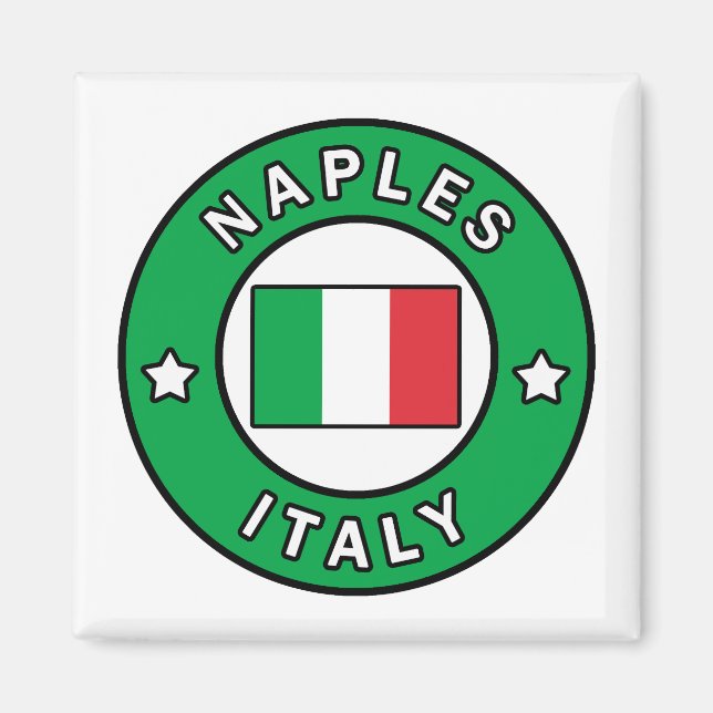 Naples Italy Magnet (Front)