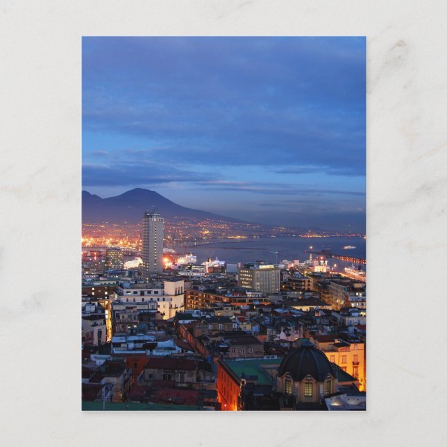 Naples Italy Postcard (Front)