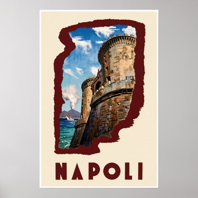 Naples, Italy poster (Front)