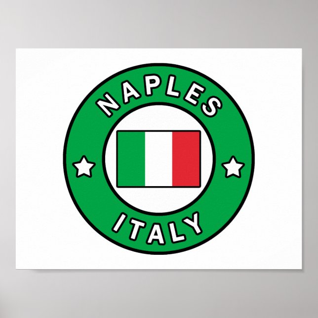 Naples Italy Poster (Front)