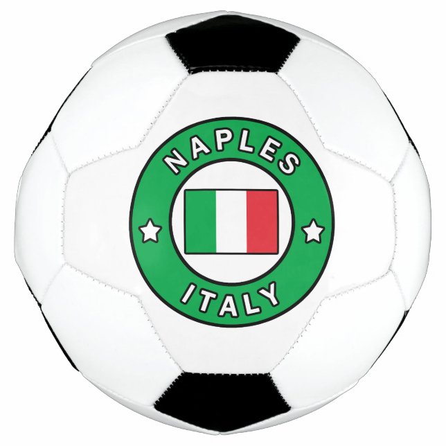 Naples Italy Soccer Ball (Front)