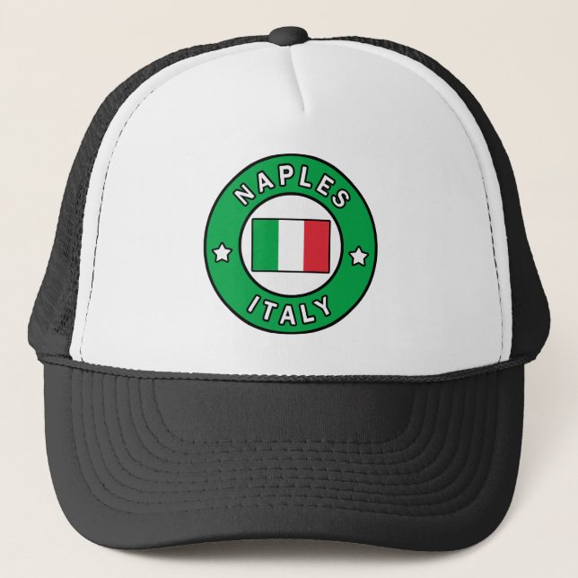Naples Italy Trucker Hat (Front)
