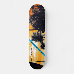 Naples Orange Storm 7 7/8" Skateboard Deck