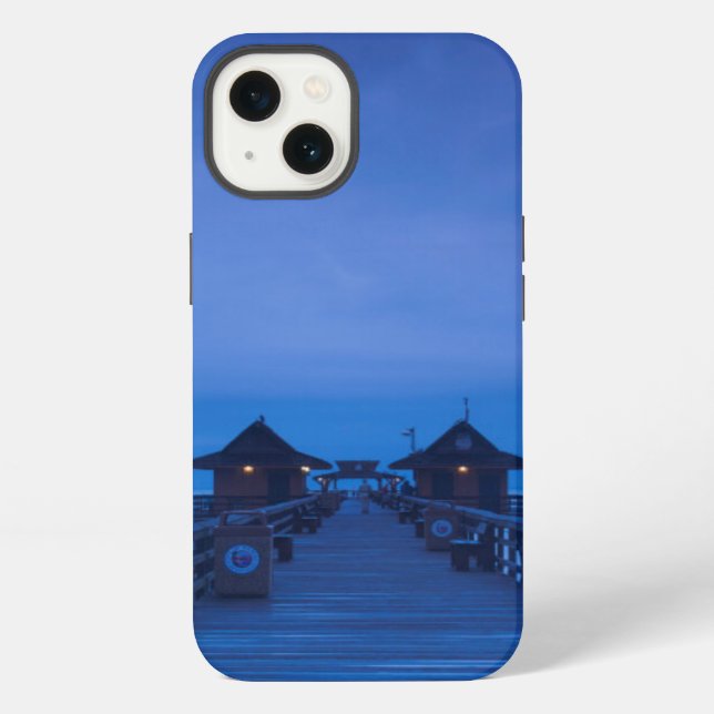 Naples Pier, dawn iPhone Case (Back)