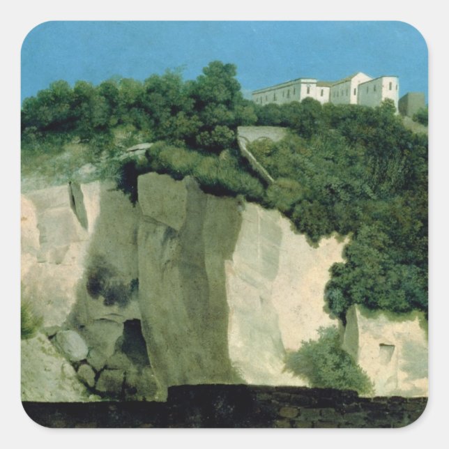 Naples Square Sticker (Front)