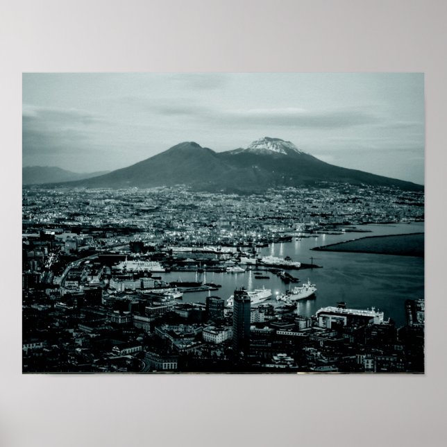 Naples Vesuvius Poster (Front)