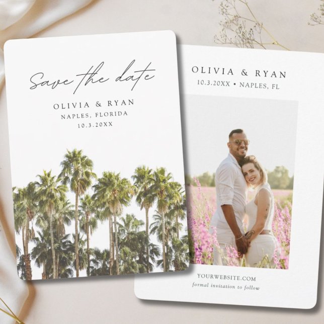 Naples Wedding Florida Save the Date Invitation (Naples Wedding Florida Save the Date Invitation
)