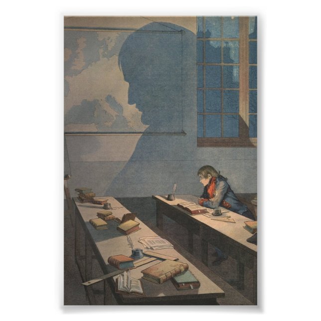 Napoleon at Brienne Photo Print (Front)