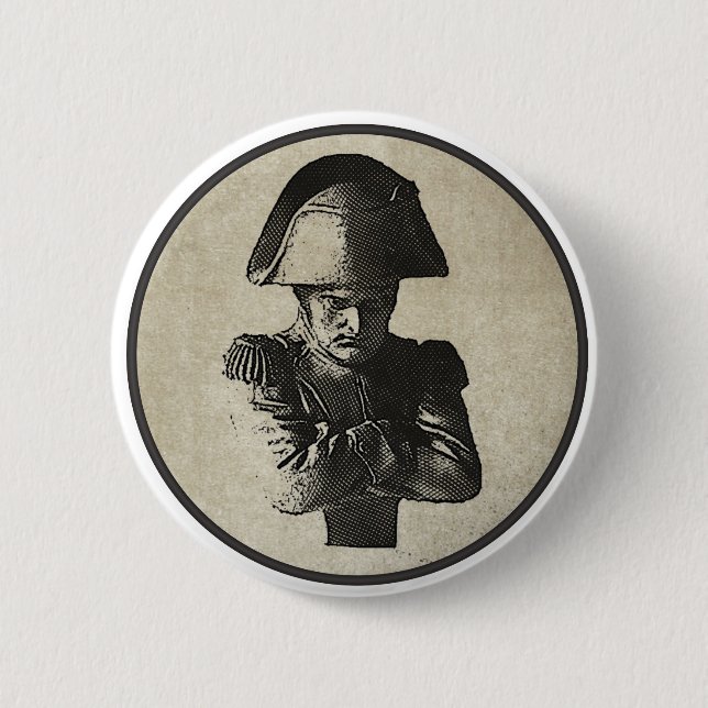 Napoleon Bonaparte 6 Cm Round Badge (Front)