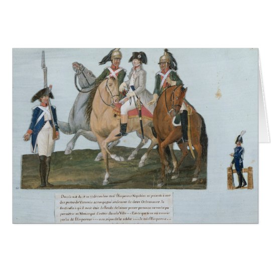 Napoleon Bonaparte and the Varsovian Sentry Card