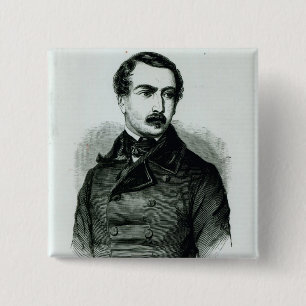 Napoleon Bonaparte as Representative of People 15 Cm Square Badge