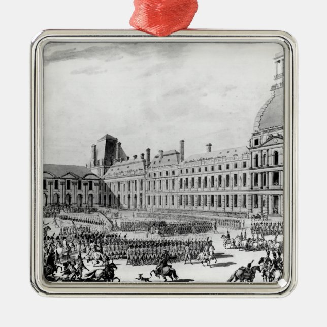 Napoleon Bonaparte  First Consul Metal Tree Decoration (Front)