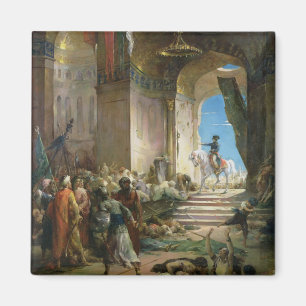 Napoleon Bonaparte in the Grand Mosque at Cairo Magnet