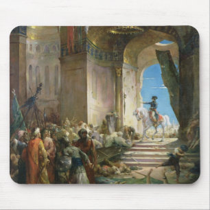 Napoleon Bonaparte in the Grand Mosque at Cairo Mouse Pad