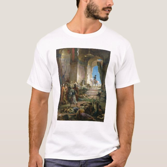 Napoleon Bonaparte  in the Grand Mosque at Cairo T-Shirt (Front)
