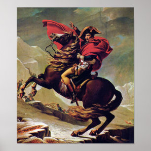 Napoleon Bonaparte on Horseback Poster