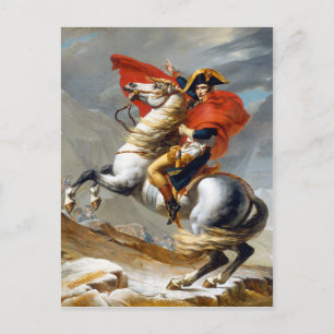 Napoleon Bonaparte Painting by Jacques-Louis David Postcard