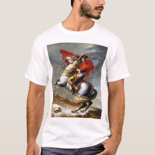 Napoleon Bonaparte Painting by Jacques-Louis David T-Shirt