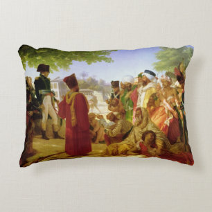 Napoleon Bonaparte Pardoning the Rebels Decorative Cushion