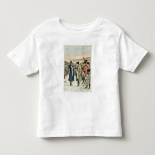Napoleon Bonaparte presenting the female Toddler T-Shirt