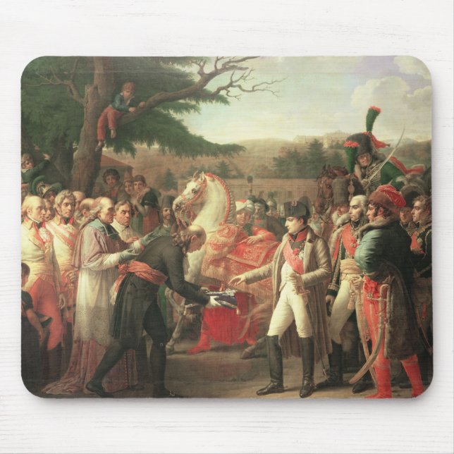Napoleon Bonaparte  Receiving the Keys Mouse Pad (Front)