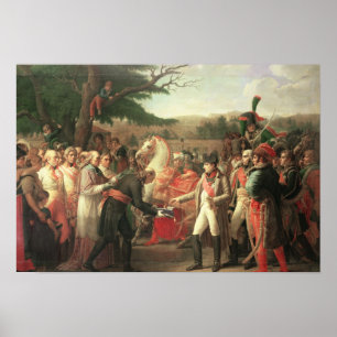 Napoleon Bonaparte  Receiving the Keys Poster