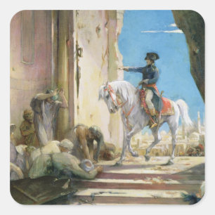 Napoleon Bonaparte Square Sticker