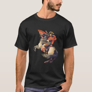 Napoleon Bonaparte With Horse, Art, Painting Alps, T-Shirt