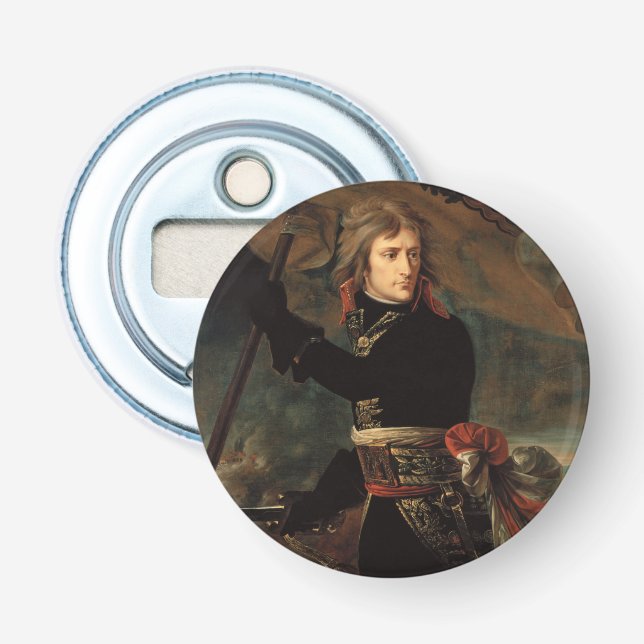 Napoleon Bonaparte's Rally at the Battle of Arcole Bottle Opener (Front)