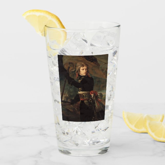 Napoleon Bonaparte's Rally at the Battle of Arcole Glass (Front Ice)