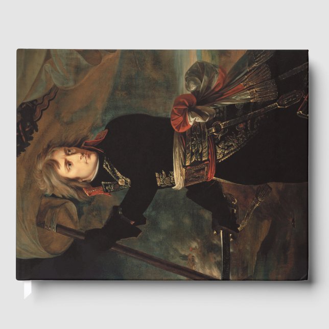 Napoleon Bonaparte's Rally at the Battle of Arcole Guest Book (Front)