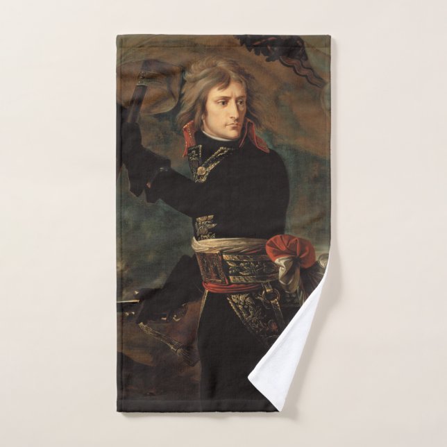 Napoleon Bonaparte's Rally at the Battle of Arcole Hand Towel (Hand Towel)