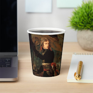 Napoleon Bonaparte's Rally at the Battle of Arcole Paper Cups