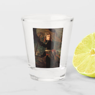 Napoleon Bonaparte's Rally at the Battle of Arcole Shot Glass