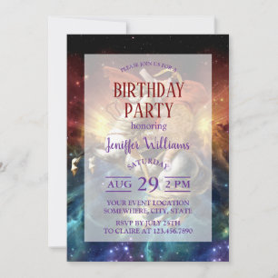 Napoleon Cat in Space                              Invitation