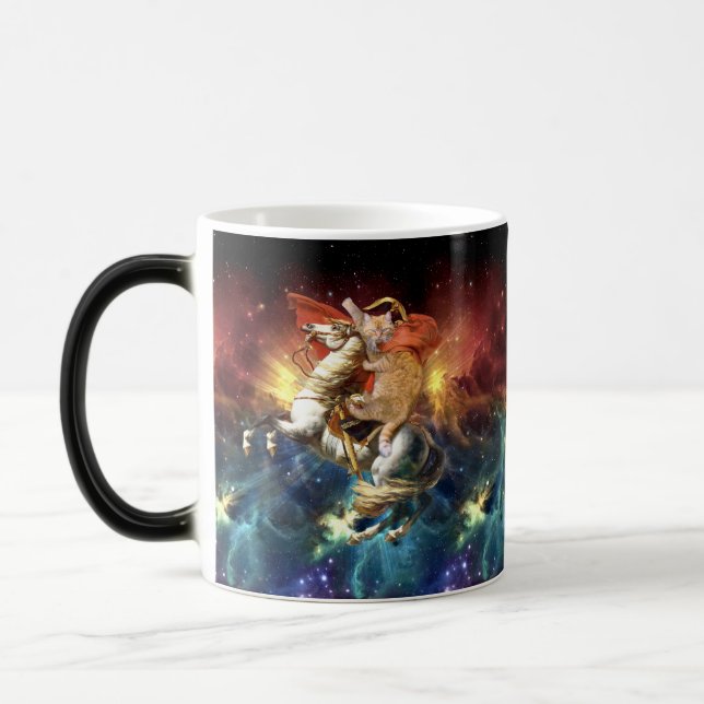 Napoleon Cat in Space                              Magic Mug (Left)