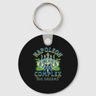 Napoleon Complex Big Dreams Short Bold Royal Long  Key Ring