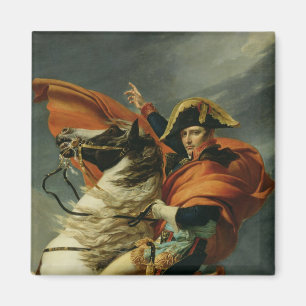 Napoleon Crossing the Alps 2 Magnet
