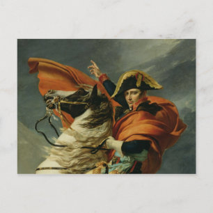 Napoleon  Crossing the Alps 2 Postcard