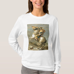 Napoleon Crossing the Alps at the St Bernard T-Shirt