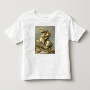 Napoleon  Crossing the Alps at the St Bernard Toddler T-Shirt