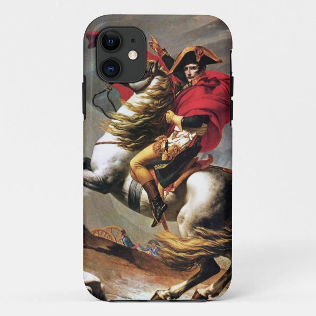 Napoleon Crossing the Alps iPhone 5 Case (Back)