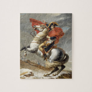 Napoleon Crossing the Alps - Jacques-Louis David Jigsaw Puzzle