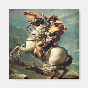 Napoleon Crossing the Alps Magnet