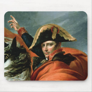 Napoleon Crossing the Alps Mouse Pad