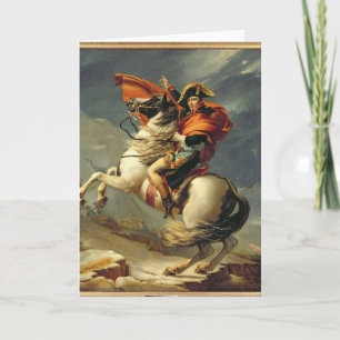 Napoleon Crossing the Alps on 20th May 1800 Card